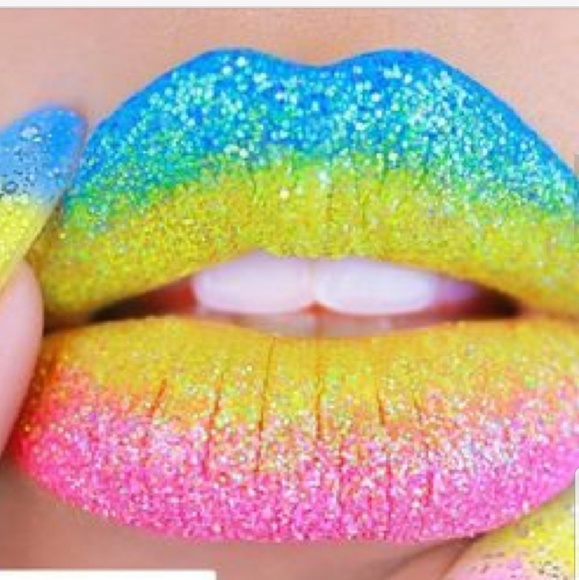 🌟NEON YELLOW Medusa Makeup Glitter Pot NWOTag - Picture 2 of 8